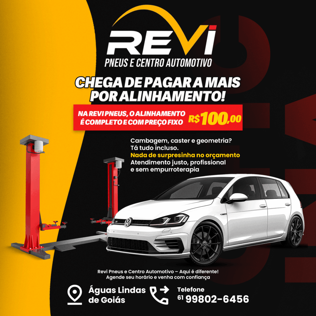 Revi Pneus Águas Lindas - Alinhamento e balanceamento em águas Lindas